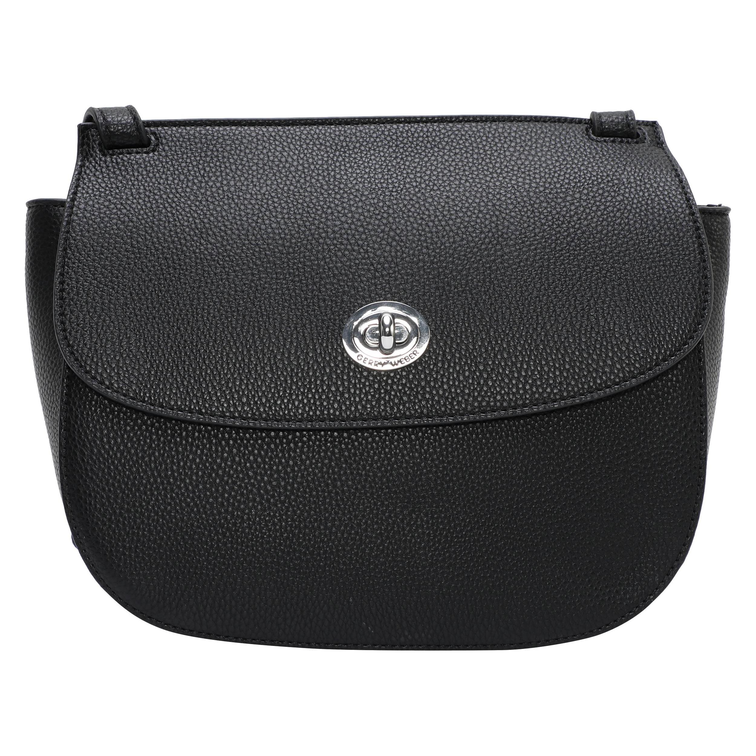 Gerry Weber, Damen, Handtasche, Schultertasche Paloma, Schwarz