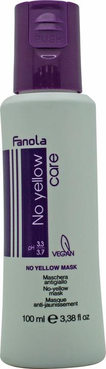 Image du produit Fanola No Yellow Mask - Masque capillaire neutralisant - 100ml (100 ml)