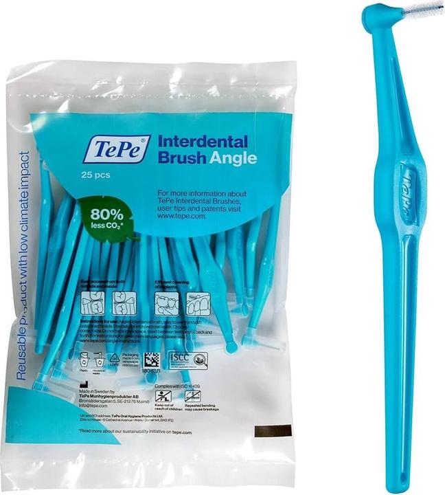 Actual product image TePe Angle interdental brush MULTIPACK (25x, 0.60 mm)