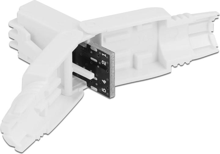 Produktbild Delock Stecker RJ45 Cat.6 UTP werkzeugfrei 1 Stück, Weiss (Netzwerkkabel Stecker)
