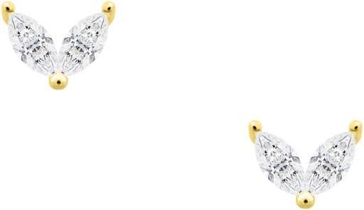 Candy Lenti earrings, 925 sterling silver, gold-plated (18k gold-plated, 925 Sterling silver)