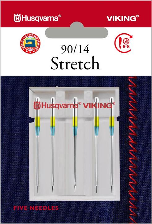 Produktbild Husqvarna Stretchnadel 90/14, 5 Nadeln