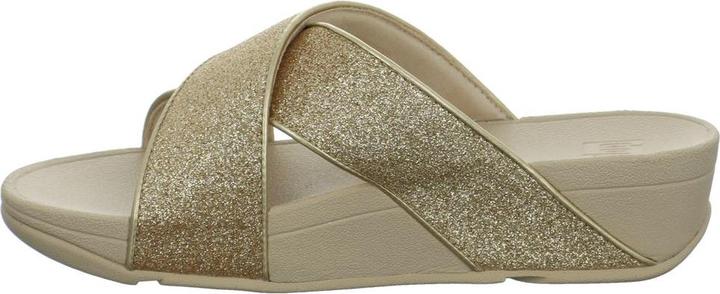 Actual product image Fitflop Lulu Glitterdust Cross Slides (38)