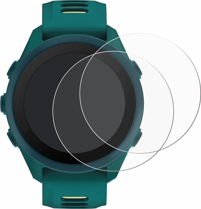 Produktbild ScreenLeaf Schutzfolie für Garmin Forerunner 170 Music nachhaltiger Displayschutz Display Schutz Folie Klar
