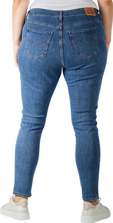 Actual product image Levis 721 Jeans Skinny High Plus Size lapis air (W44/L30)