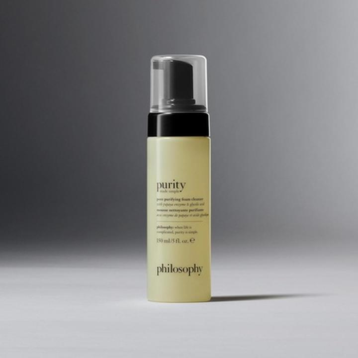 Actual product image philosophy Pore Purifying Foaming Facial Cleanser (Cleansing Foam, 150 ml)
