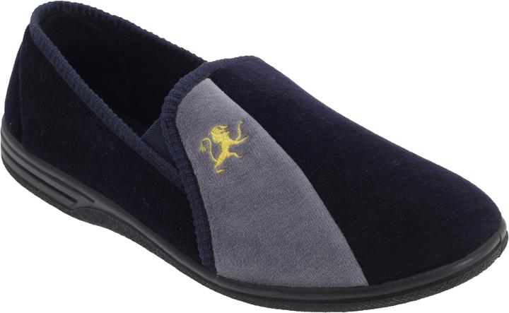 Actual product image Zedzzz Aaron velour slippers Slippers (47)