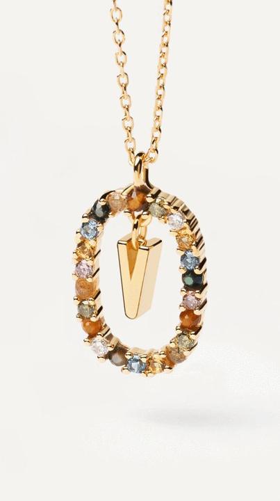 Image du produit Pd Paola New Letters V Collier (Argent 925, 50 cm)