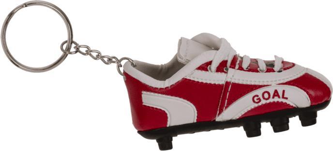 Actual product image Out of the blue Metall-Schlüsselanhänger Fussballschuhe Goal 1 Stück