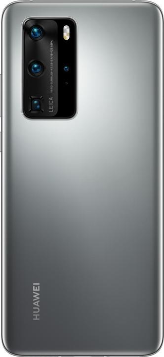 Produktbild Huawei P40 Pro (256 GB, Silver Frost, 6.58", Hybrid Dual SIM + eSIM, 5G)