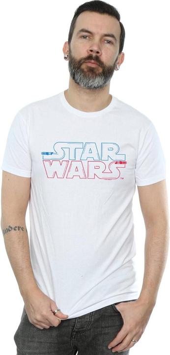 Immagine prodotto Star Wars Lightsaber Logo Maglietta Uomo (XXL)