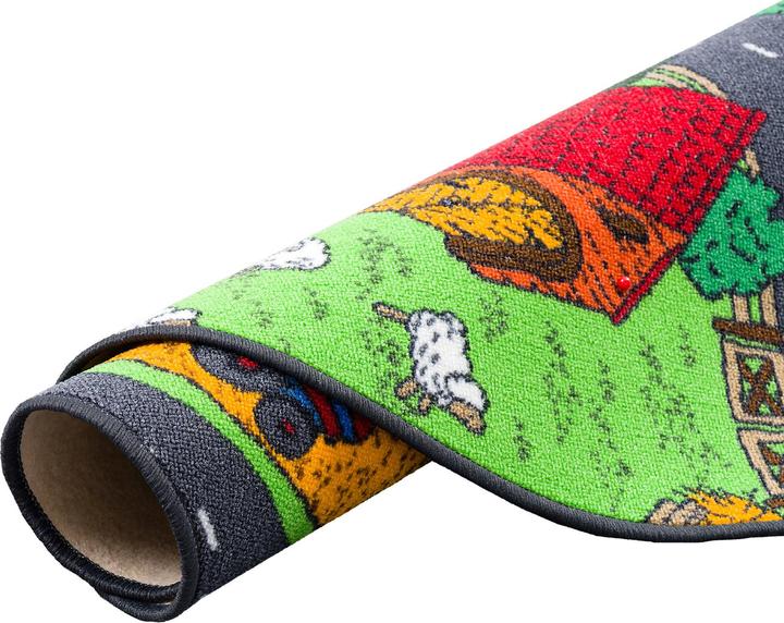 Actual product image Snapstyle Kids game Carpet Farm (100 x 100 cm)