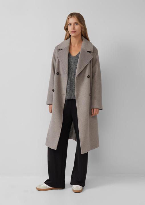 Produktbild s.Oliver Strickpullover Weicher Strickpullover im Relaxed Fit mit V-Ausschnitt (36)