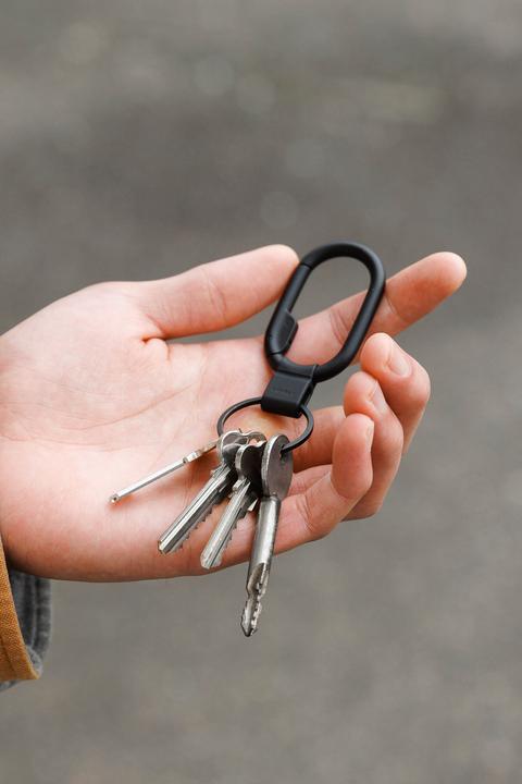 Produktbild Orbitkey Clip Mini -avainlenkki, musta