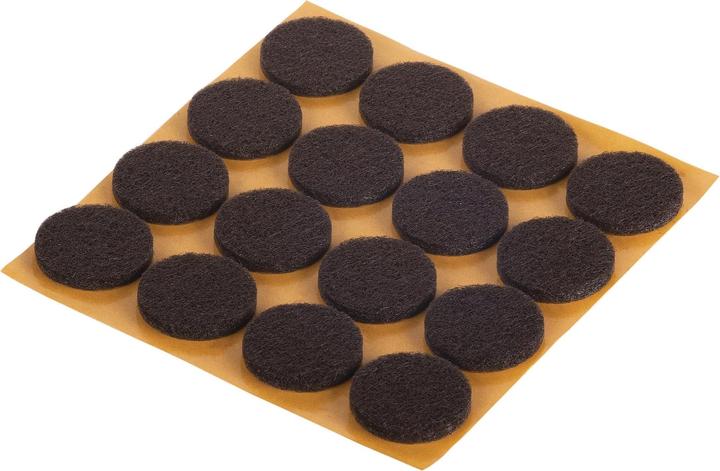 Actual product image Fix-o-moll Felt glides (Felt gliders, 16 Piece)