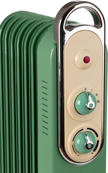 Actual product image Ariete Oil radiator ARI-8250-GR 1500 W, detail colour: green (1500 W)