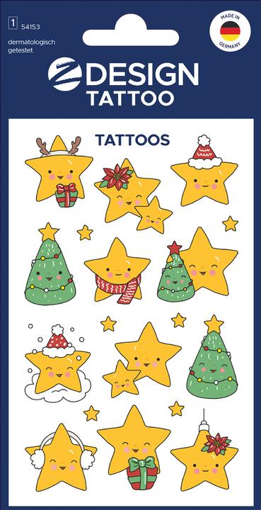 Produktbild Z-Design Tattoofolie (12 Sticker)