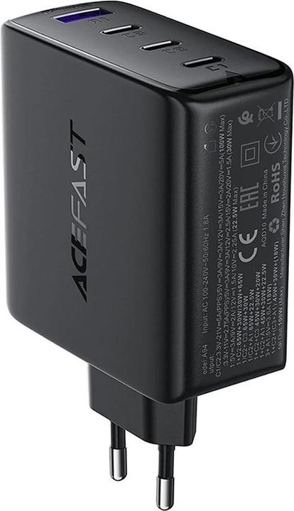 Actual product image Acefast A94 GaN Fast Wall Charger Charger 100W (100 W)