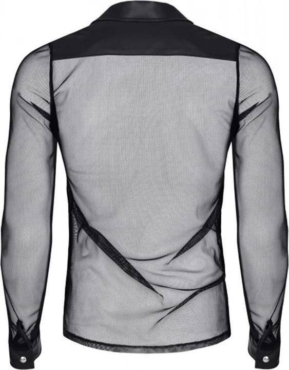 Actual product image Regnes Fetish Planet Men's shirt in black (5XL)