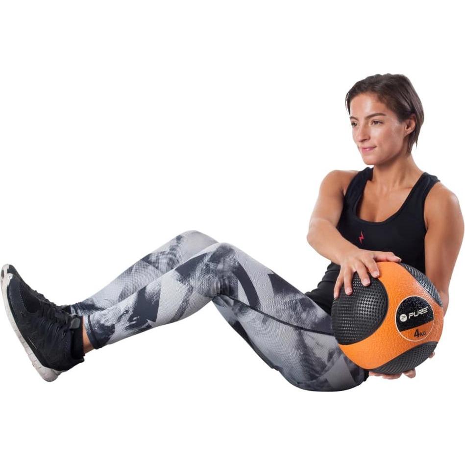 Thumbnail - Pure2improve, Medizinball, (4 kg, 200 mm)
