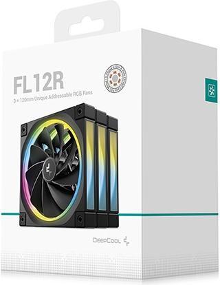 Produktbild Deepcool FL12R Reverse 3in1 120x120x25 Black (120 mm, 3 x)