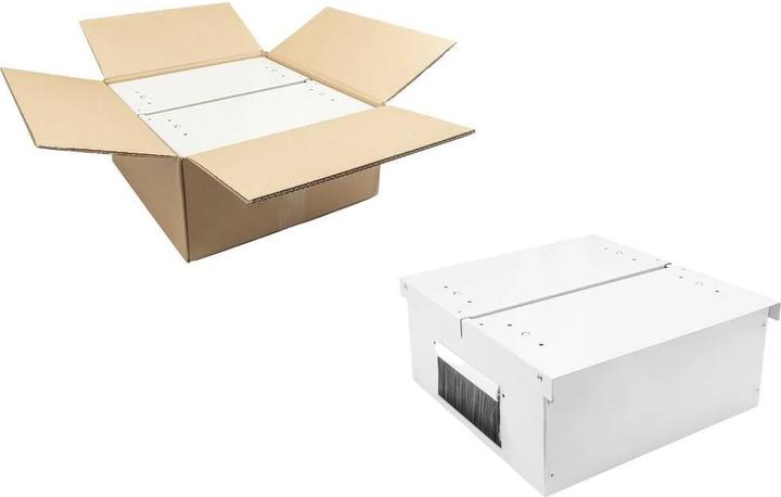 Actual product image Digitus 10" 6U wall-mounted enclosure, SOHO PRO 324 x 316 x 298 mm, grey (6 RU, 10 inch rack)