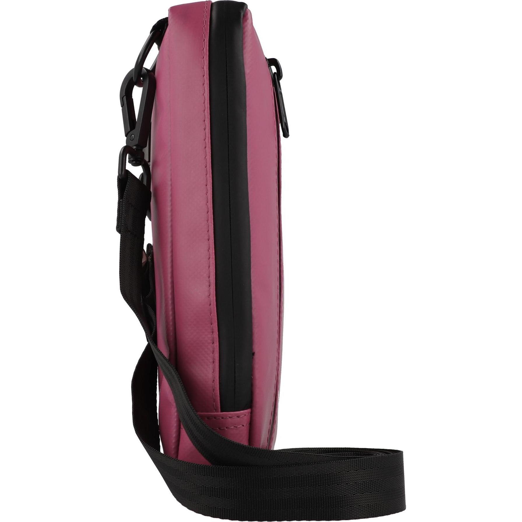 Thumbnail - Greenburry, Handtasche, Upcycled Tarpaulin Mini Bag Umhängetasche 14 cm, Rosa