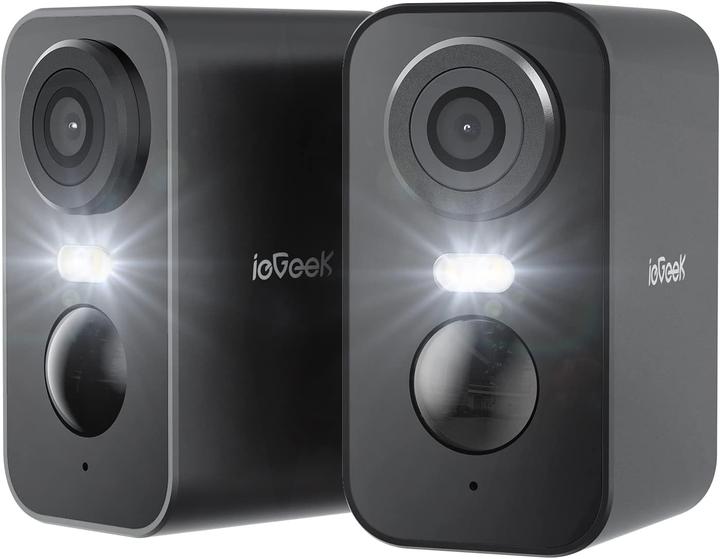 IeGeek 2 x kabellose Überwachungskamera mit Nachtsicht