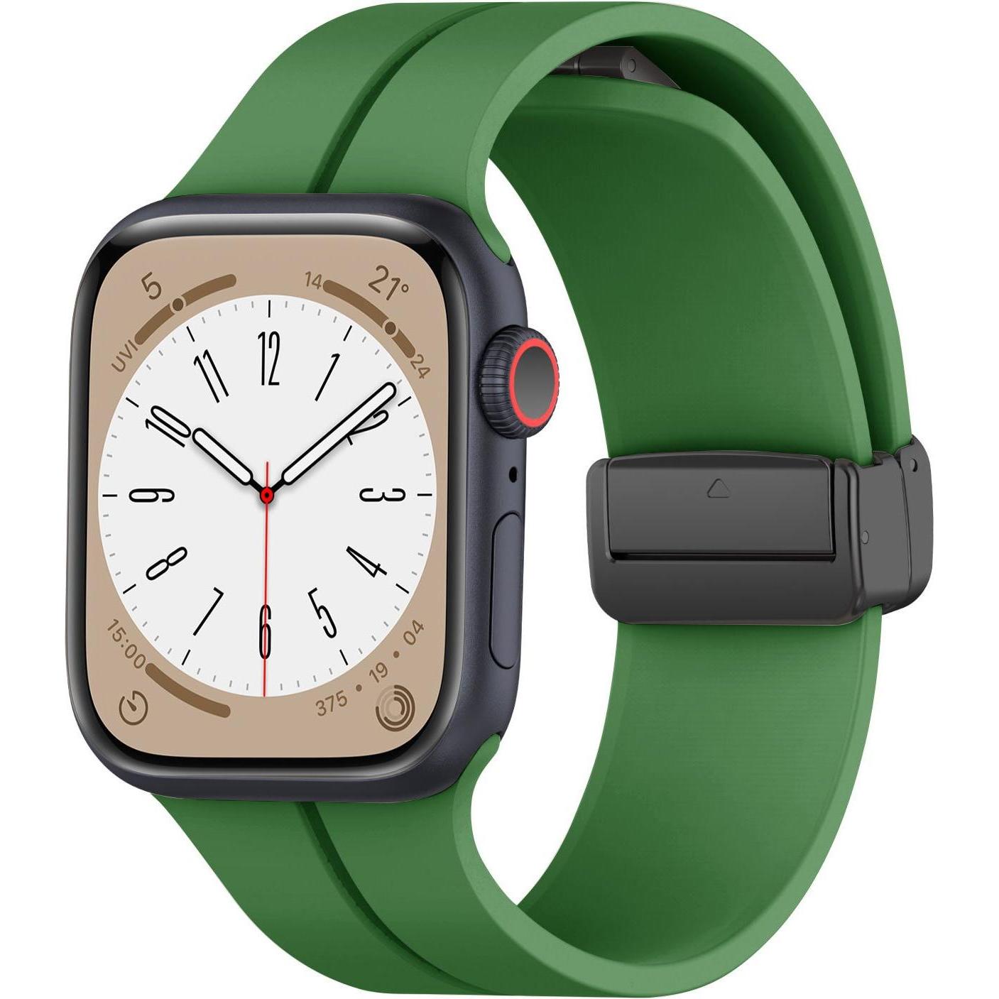 Strap-it Armband (Apple Watch), Uhrenarmband, Grün