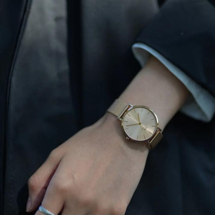 Productafbeelding Daniel Wellington Classic Petite Unitone Goud (28 mm) (Analoog horloge, 28 mm)