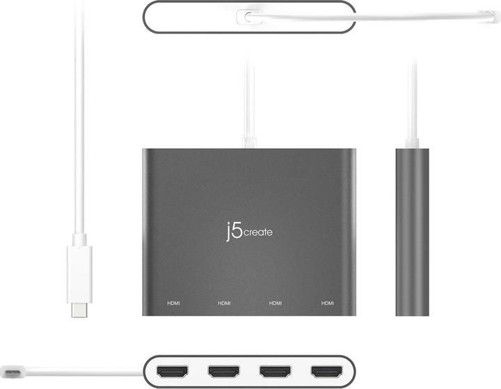 Actual product image j5Create USB-C to (USB-C, 7.95 cm)