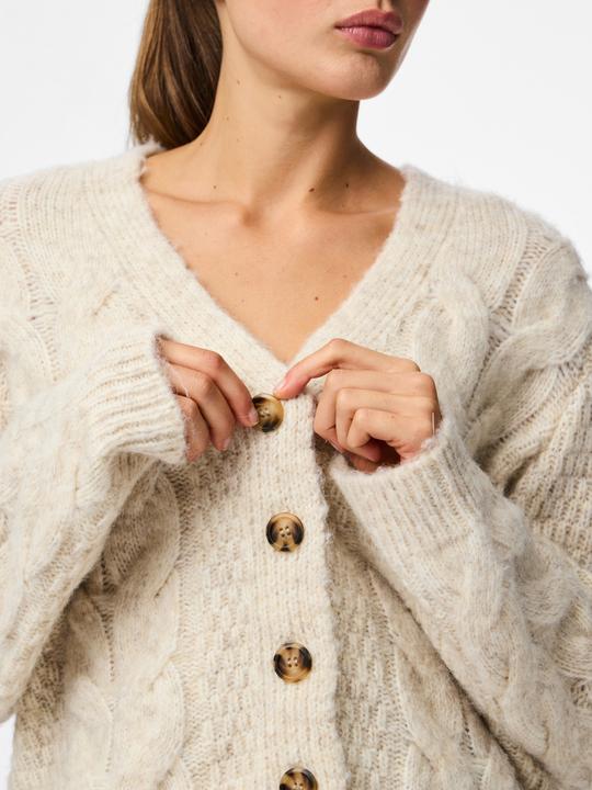 Produktbild Pieces Pcnina Ls V-Neck Knit Cardigan Noos Bc (M)