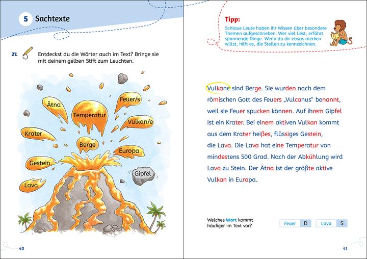 Immagine prodotto Leselöwen Lernhilfen - Lesen üben - 2. Klasse (Tedesco, Christiane Wittenburg, Dominik Rupp, 2023)