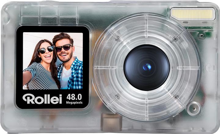 Immagine prodotto Rollei Compactline Pocket Digital Camera, Green (48 Mpx)