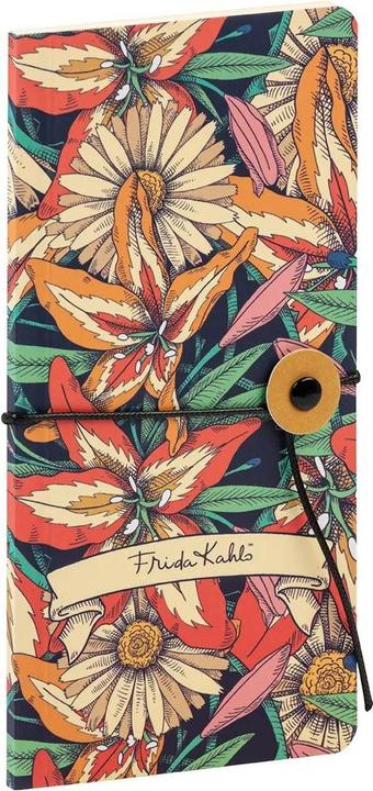 Image du produit Clairefontaine Frida Kahlo, Carnet slim 9x18 80P U ass (Blanc, Couverture souple)
