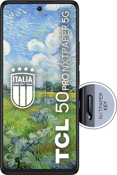 Produktbild TCL 50 Pro NxtPaper (512 GB, Midnight Blue, 6.80", Dual SIM, 108 Mpx, 5G)