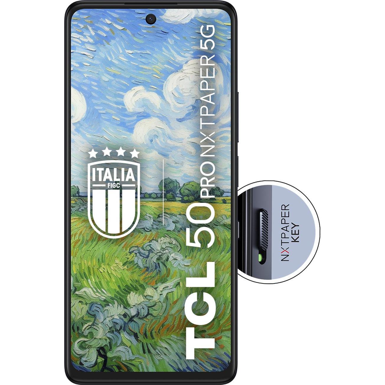 TCL 50 Pro NxtPaper (512 GB, Midnight Blue, 6.80", Dual SIM, 108 Mpx, 5G), Smartphone, Blau