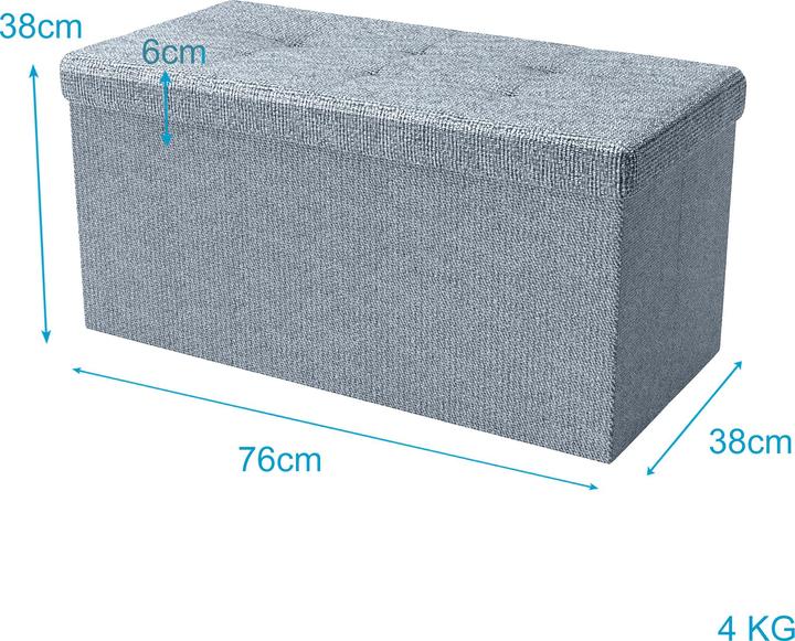 Produktbild Intirilife Faltbare Sitzbank (38.76 cm)