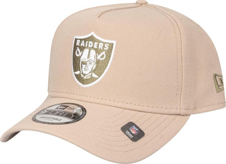 Actual product image New Era 9Forty A-Frame Cap - Las Vegas Raiders camel beige (One size)