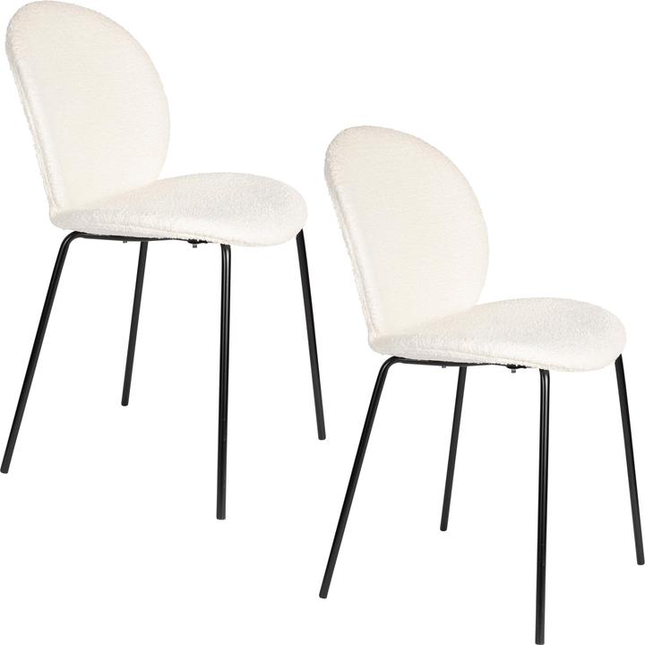 Actual product image Zuiver Bonnet Stoel Off-White