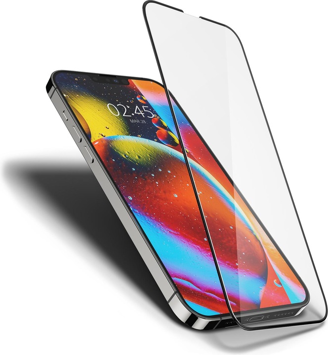 Produktbild Spigen Glas.TR Slim (1 Stück, Apple iPhone 14, Apple iPhone 16e, Apple iPhone 13, Apple iPhone 13 Pro)
