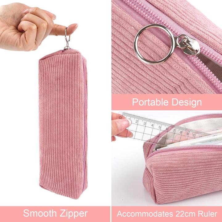 Immagine prodotto Only-Bags.Store Federmäppchen aus Cordstoff, ästhetisch, praktisch