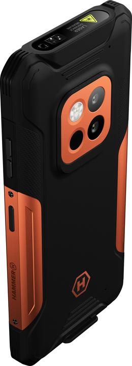 Produktbild Myphone Construction 2 Thermal 5G (256 GB, Schwarz / Orange, 6.58", Hybrid Dual SIM + eSIM, 5G)