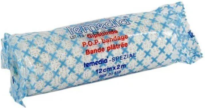 Produktbild Temedia Gipsbinde spezial 10 cm x 2 m, 1 St. Packung