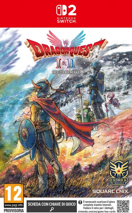 Actual product image Square Enix Dragon Quest 1&2 HD-2D Remake (GKEY) (Switch 2, DE, EN, ES, FR, IT)