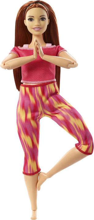 Immagine prodotto Barbie Bambola in tenuta da yoga rossa
