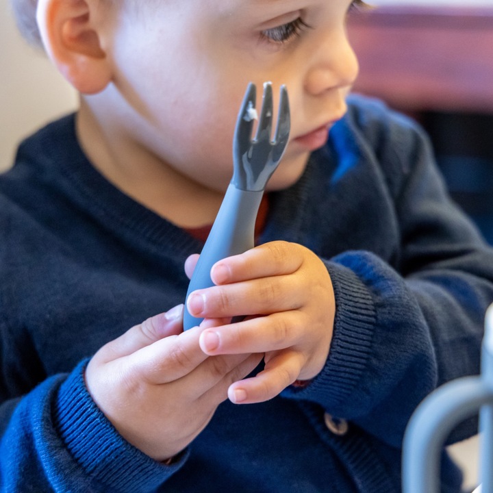 Actual product image Tum Tum Eating cutlery with box