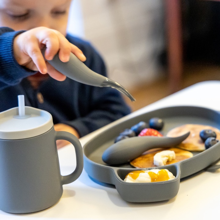 Actual product image Tum Tum Eating cutlery with box