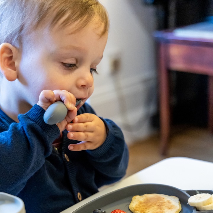 Actual product image Tum Tum Eating cutlery with box