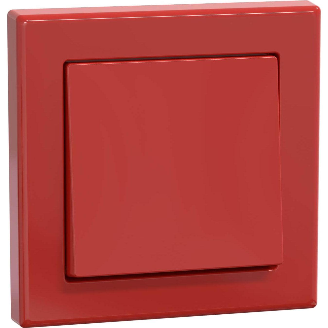 Merten Jumbo, der grosse Schalter, rubinrot, M- MEG3341-1406, Taster + Schalter, Rot